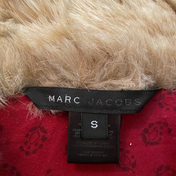 Vintage Marc Jacobs Sweatshirt Fur Hooded Jacket - Picture 2 of 2
